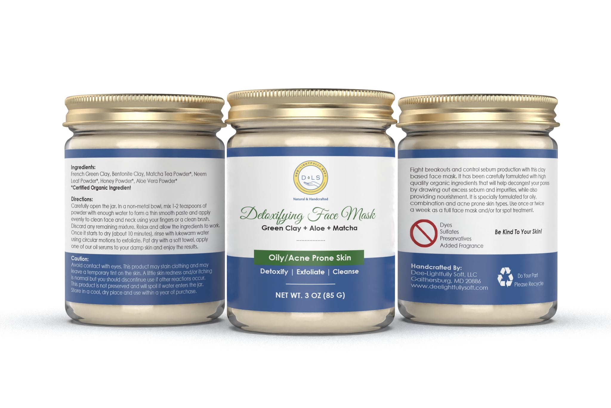 Clay Mask Powder - Detoxifying