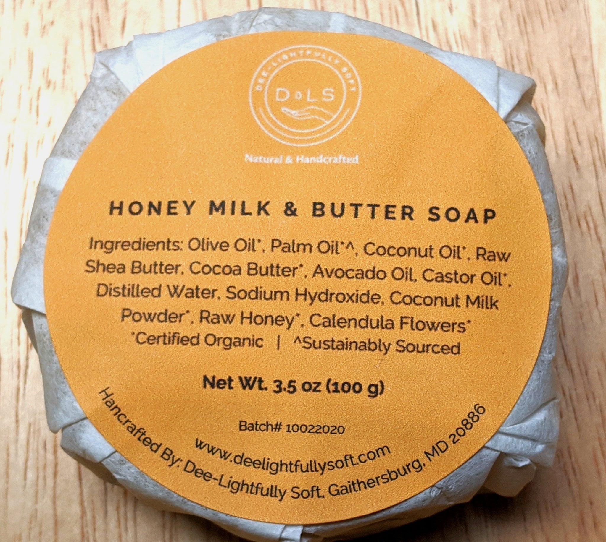 Face/Body Soap - Honey Milk & Butter