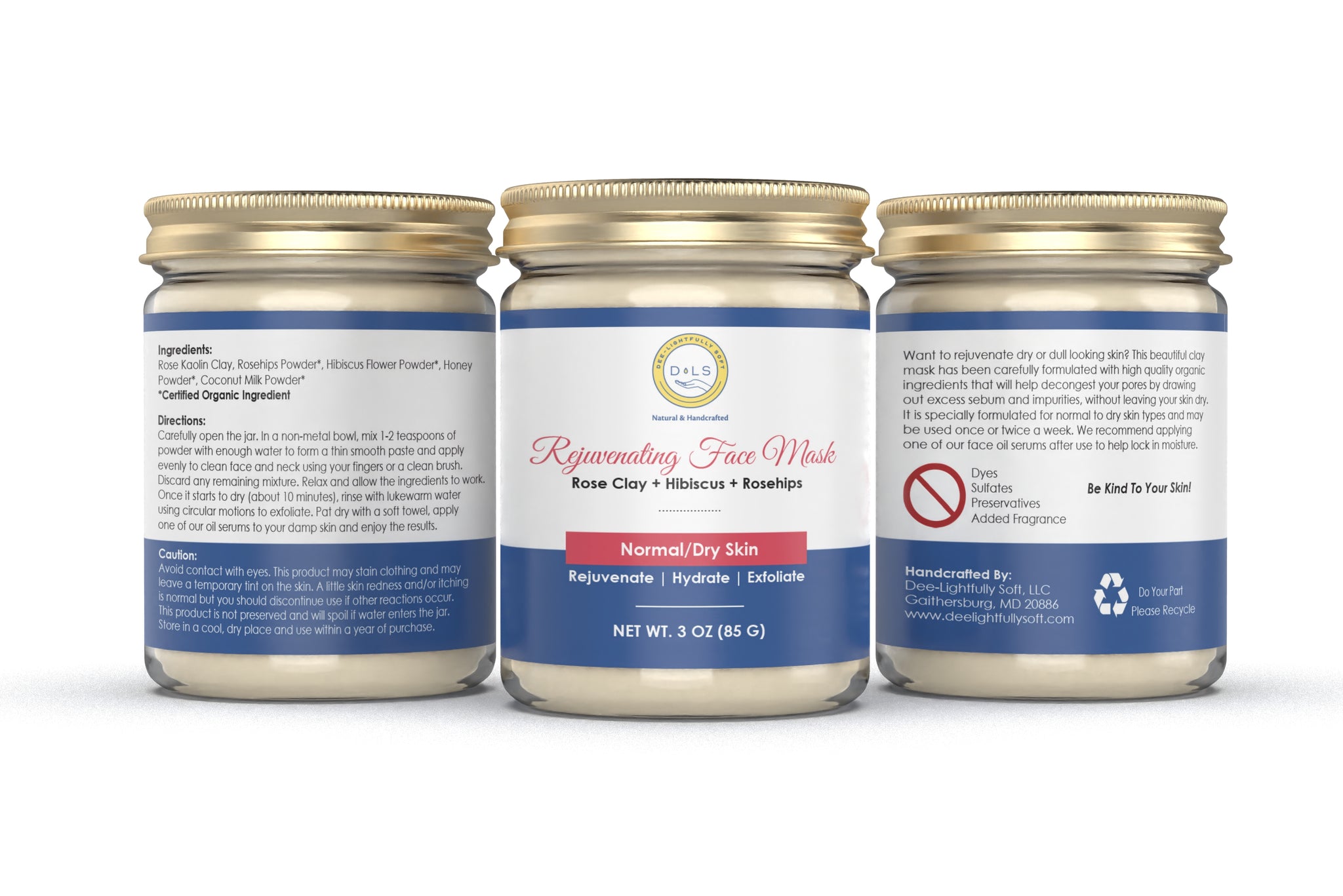 Clay Mask Powder - Rejuvenating
